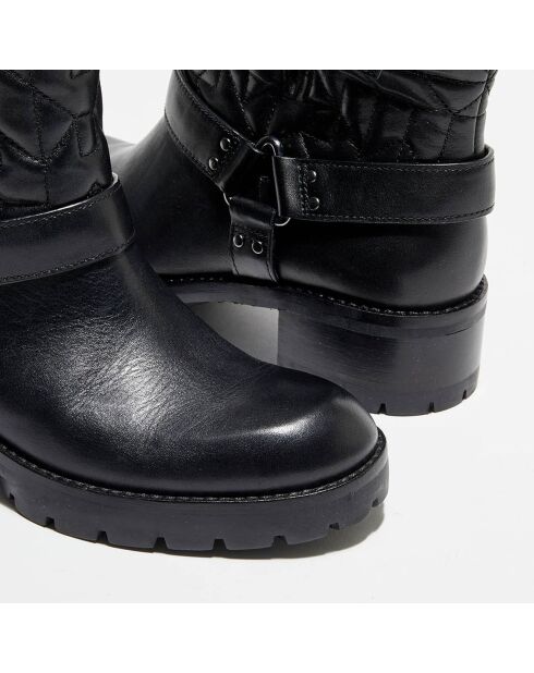 Boots en Cuir Lima noires