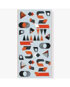 Sjaal van 100% biologisch katoen Sky hatches - 100x200 cm