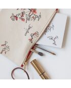 Pochette Constellation beige - 21x15 cm