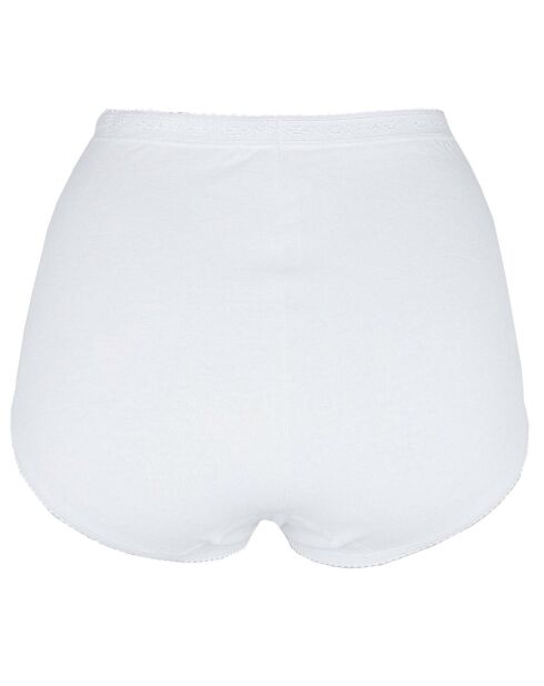 Culotte taille haute Lorie blanche