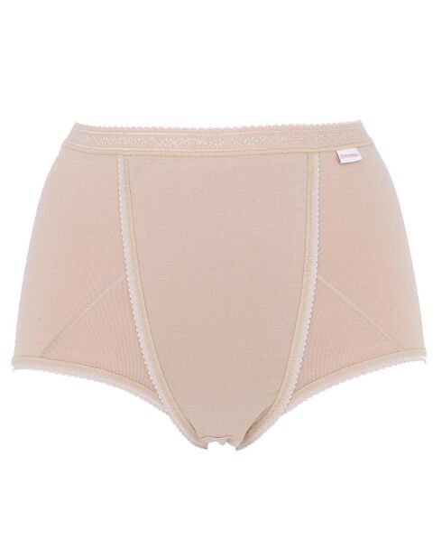 Culotte taille haute Lorie beige