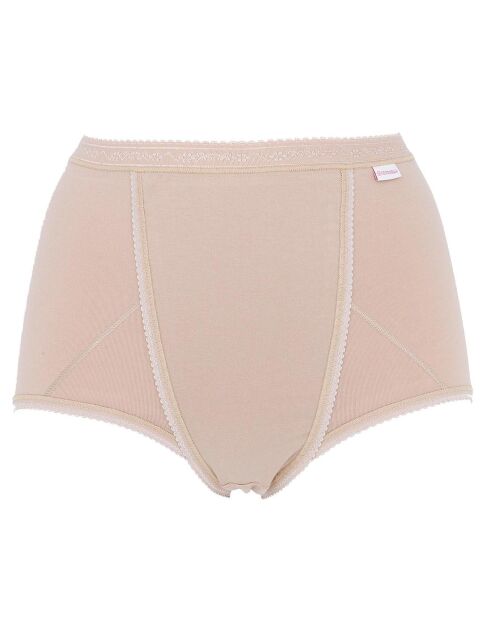 Culotte taille haute Lorie beige