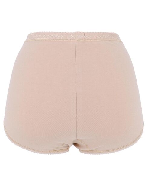 Culotte taille haute Lorie beige