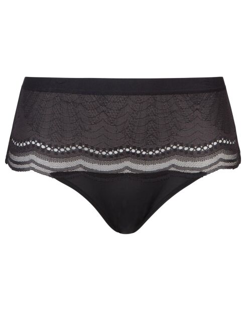 Secret Comfort Midi zwart slipje