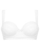 Soutien-gorge balconnet Invisible Elegance nacre