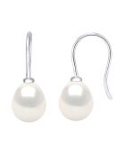 Boucles d'oreilles Argent & Perles d'Eau Douce blanches