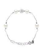Bracelet Argent & Perles d'Eau Douce blanches