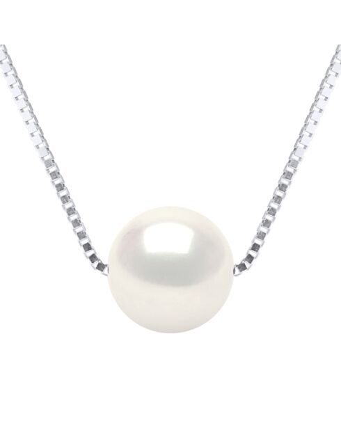 Collier Maille vénitienne Argent & Perle d'Eau Douce blanche