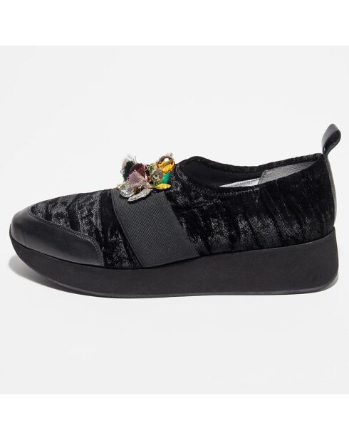 Slip-On en Velours Ceci noires