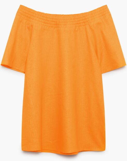 Bluse Malba aus Leinenmischung, Mango