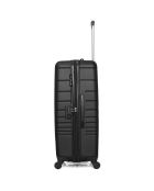 Valigia Medium Stay 4 ruote singole Tigre 65 cm nera