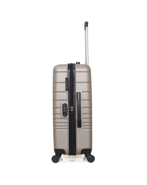 Tiger Long Stay Koffer met 4 enkele wielen 75 cm beige