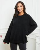 Pull Fanny oversize noir