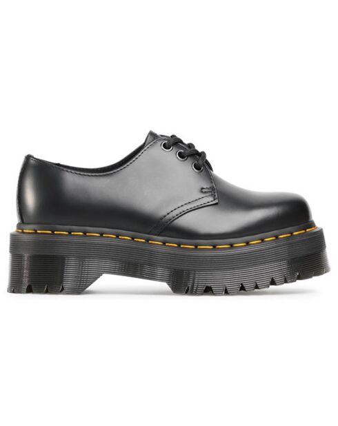 Derbies en Cuir 1461 Quad noires