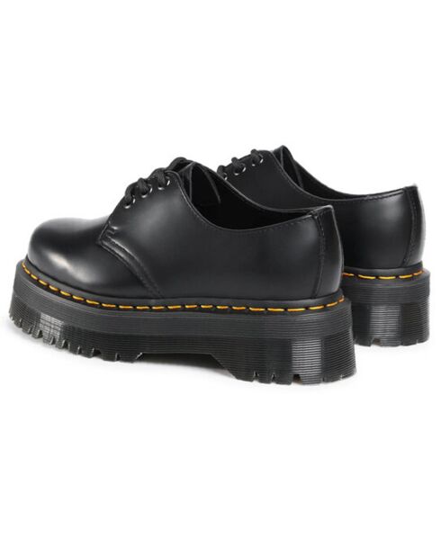 Derbies en Cuir 1461 Quad noires