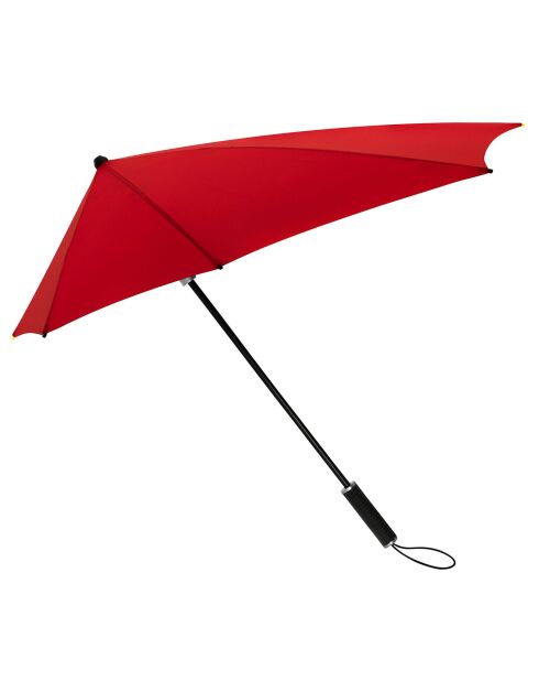 Parapluie droit - Ouverture manuelle rouge