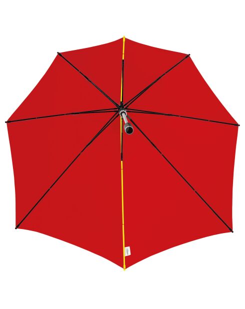 Parapluie droit - Ouverture manuelle rouge