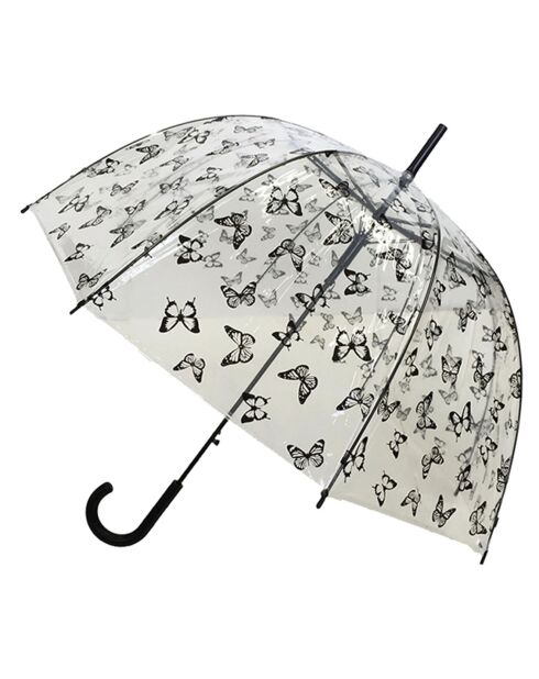 Parapluie transparent - Ouverture automatique transparent/noir