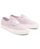 Sneakers en Velours de Cuir Authentic roses