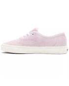 Sneakers en Velours de Cuir Authentic roses