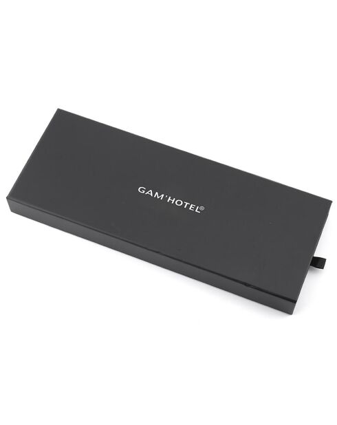 Couteau santoku Damarus noir - 29.5 cm