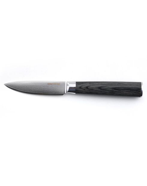 Couteau légume Damarus noir - 20.5 cm