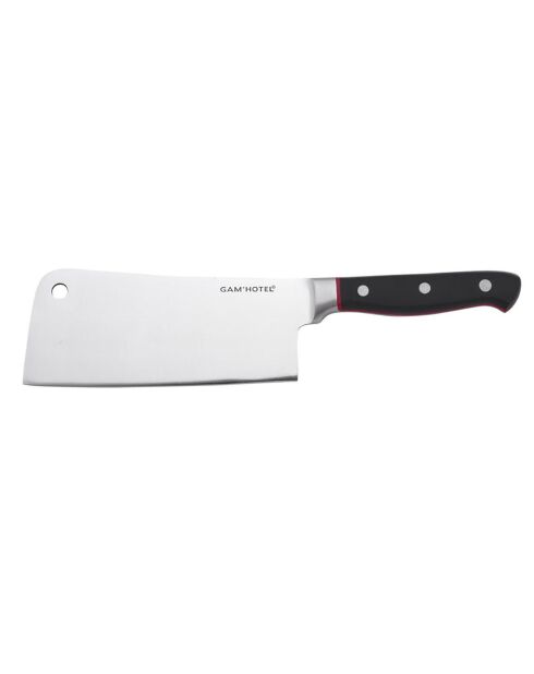 Couperet Hiro noir/rouge  - 31 cm