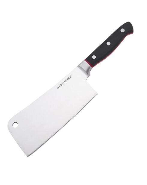 Couperet Hiro noir/rouge  - 31 cm