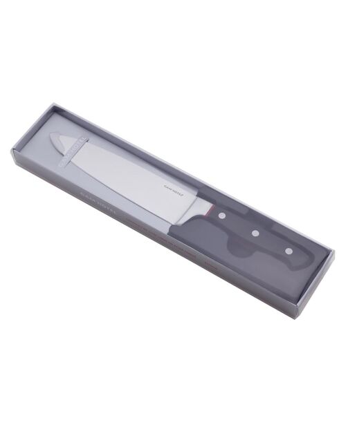 Couteau de chef Hiro noir/rouge  - 27 cm