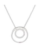 Pendentif Together Diamant 0.04 ct or blanc
