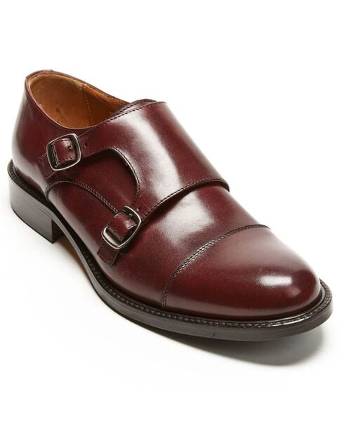 Nuovi monaci in pelle bordeaux