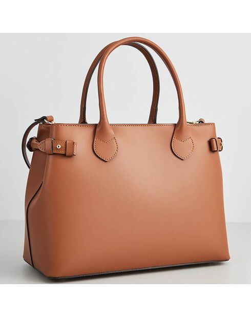 Handtasche Anita aus Kamelleder - 32,5 x 23 x 15,5 cm