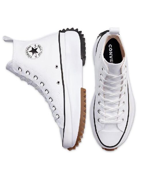 Baskets Run Star Hike Hi blanches