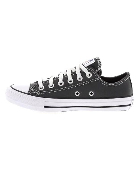 Baskets en Cuir Ox noires