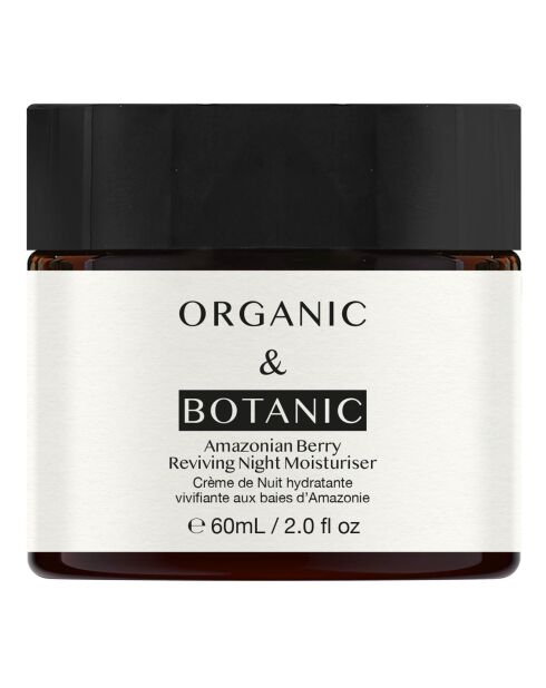 Hydraterende en verkwikkende nachtcrème met bessen uit de Amazone - 60 ml