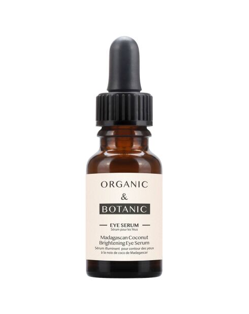 Sérum contour des yeux à la noix de coco de Madagascar - 15 ml
