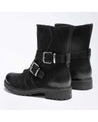 Bottines en Cuir Regina noires