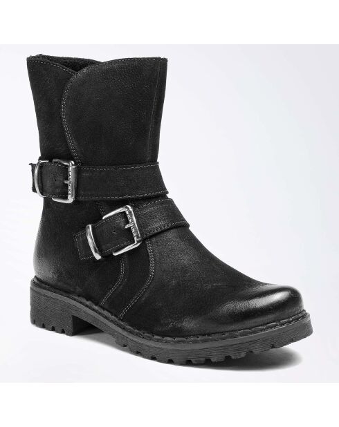 Bottines en Cuir Regina noires