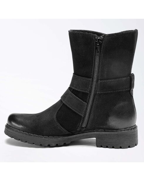 Bottines en Cuir Regina noires