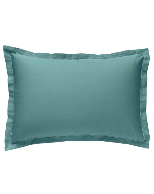 Federa per cuscino in raso di cotone Celadon 100%