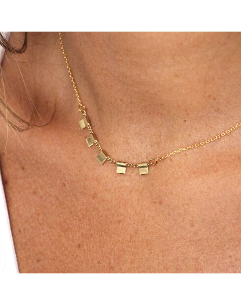 Collier Alix en Laiton doré