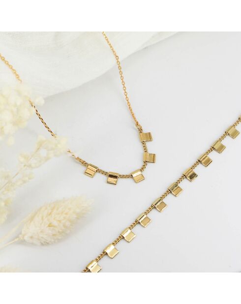 Collier Alix en Laiton doré