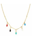 Collier Amalia en Laiton doré