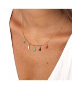 Collier Amalia en Laiton doré