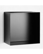Élément mural Riino 1 noir  - 27.5x18x27.5 cm