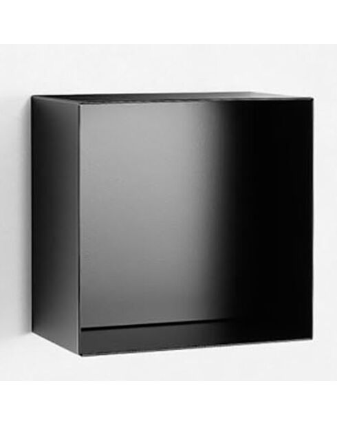 Élément mural Riino 1 noir  - 27.5x18x27.5 cm