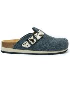 Chaussons en Feutrine Ester bleus