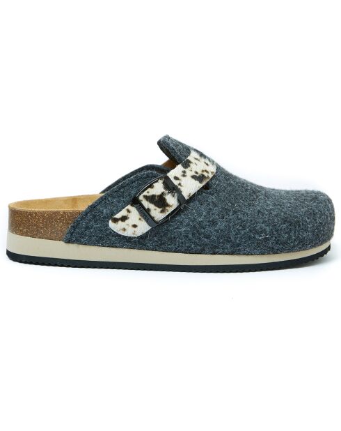 Chaussons en Feutrine Ester bleus