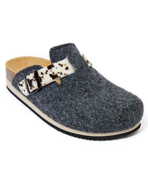 Chaussons en Feutrine Ester bleus
