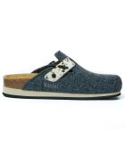Chaussons en Feutrine Ester bleus